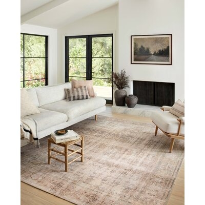 Georgie Oriental Ocean/Sand Area Rug - Image 0