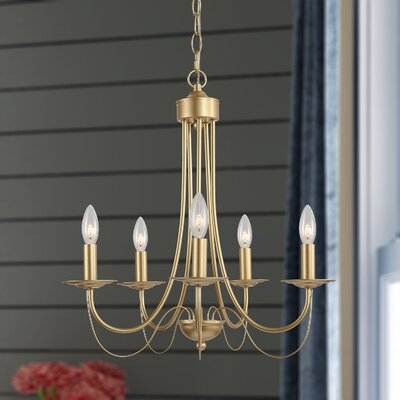 Ohanesian 5-Light Candle Style Classic / Traditional Chandelier - Image 0