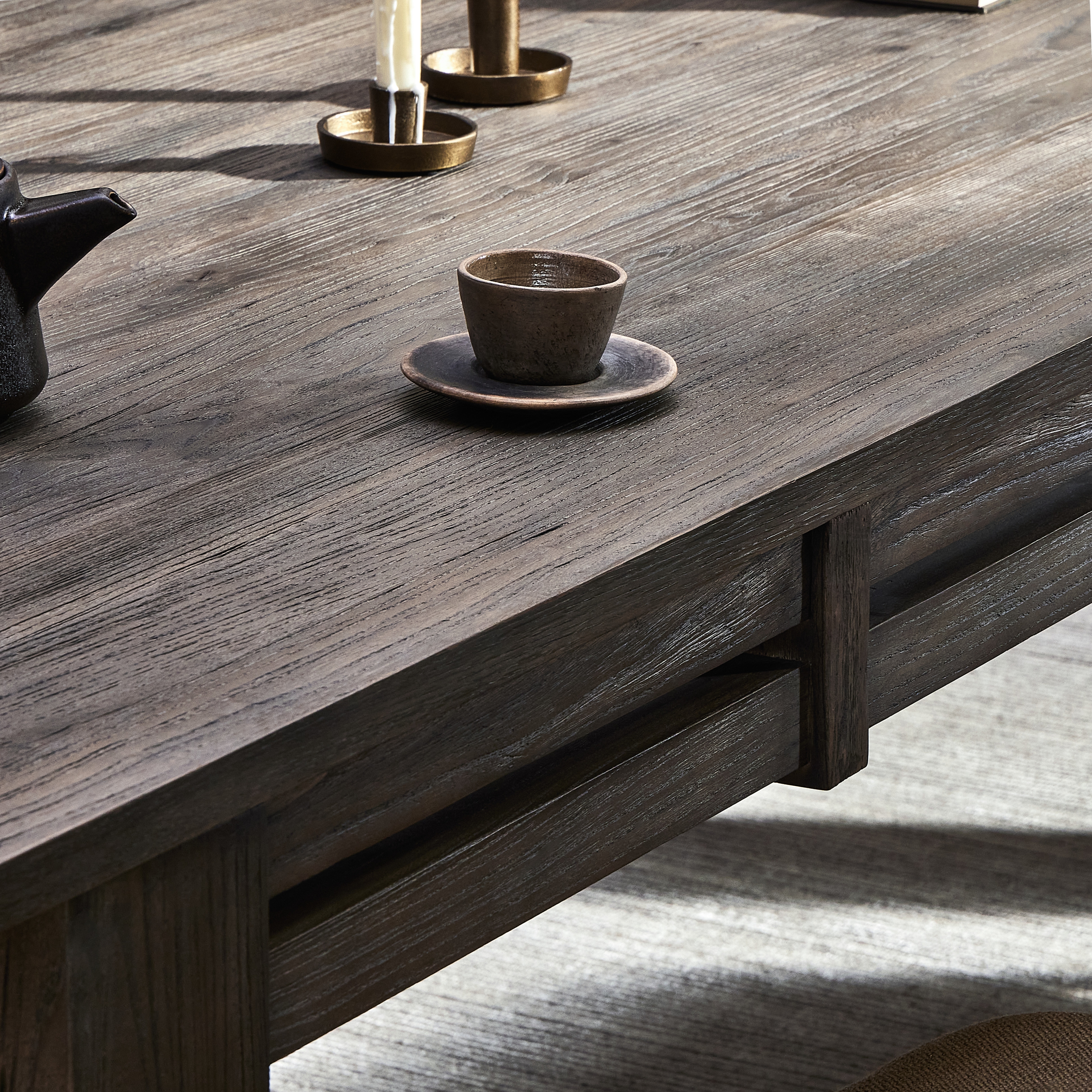 Willow Dining Table-Weathered Elm - Image 12