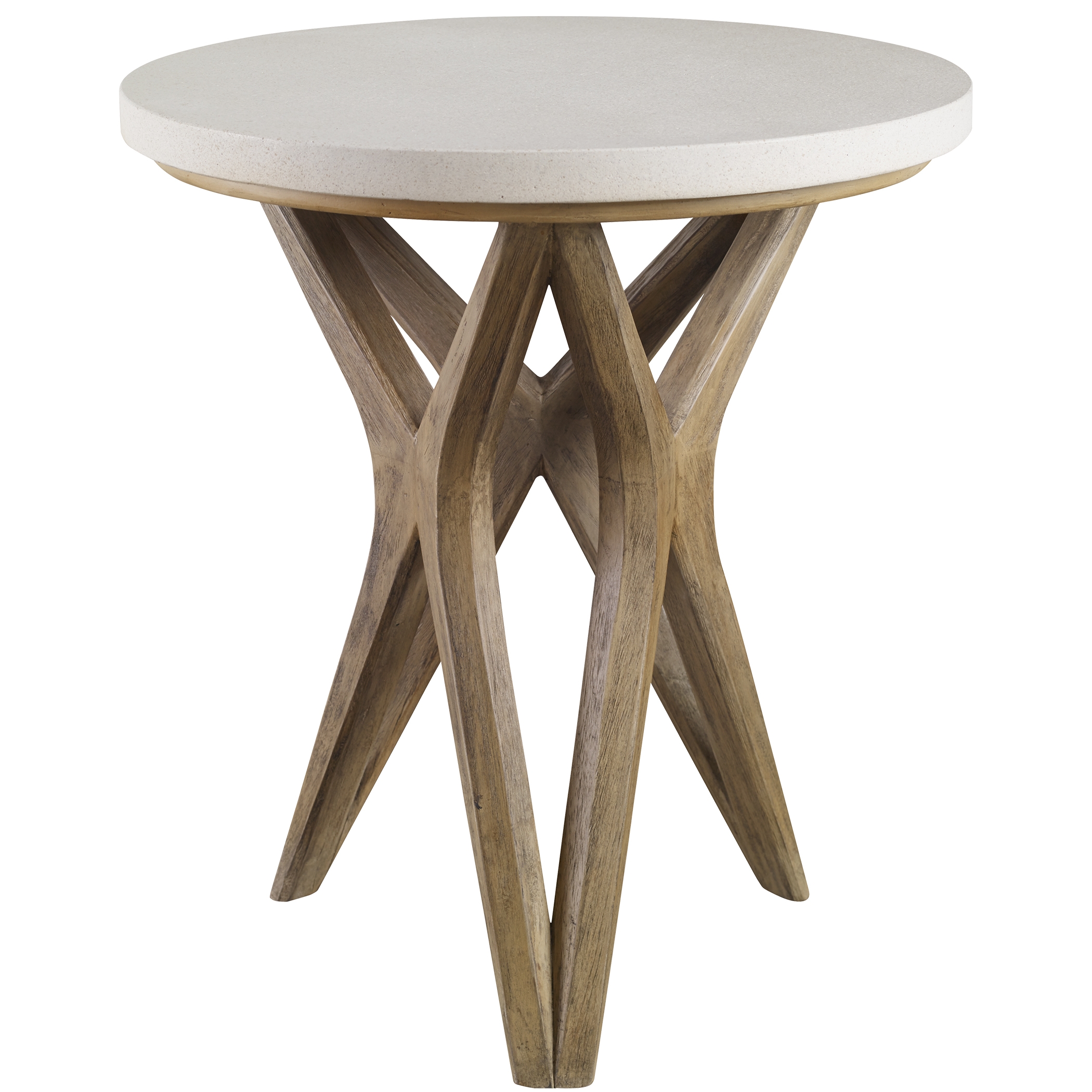 Marnie Limestone Side Table - Image 3