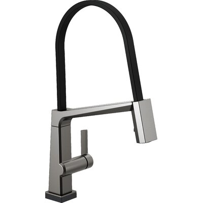 Pivotal Pull Down Touch Single Handle Kitchen Faucet - Image 0