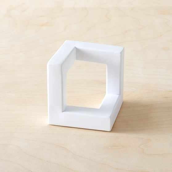 Cast Metal Cube Object - Image 0