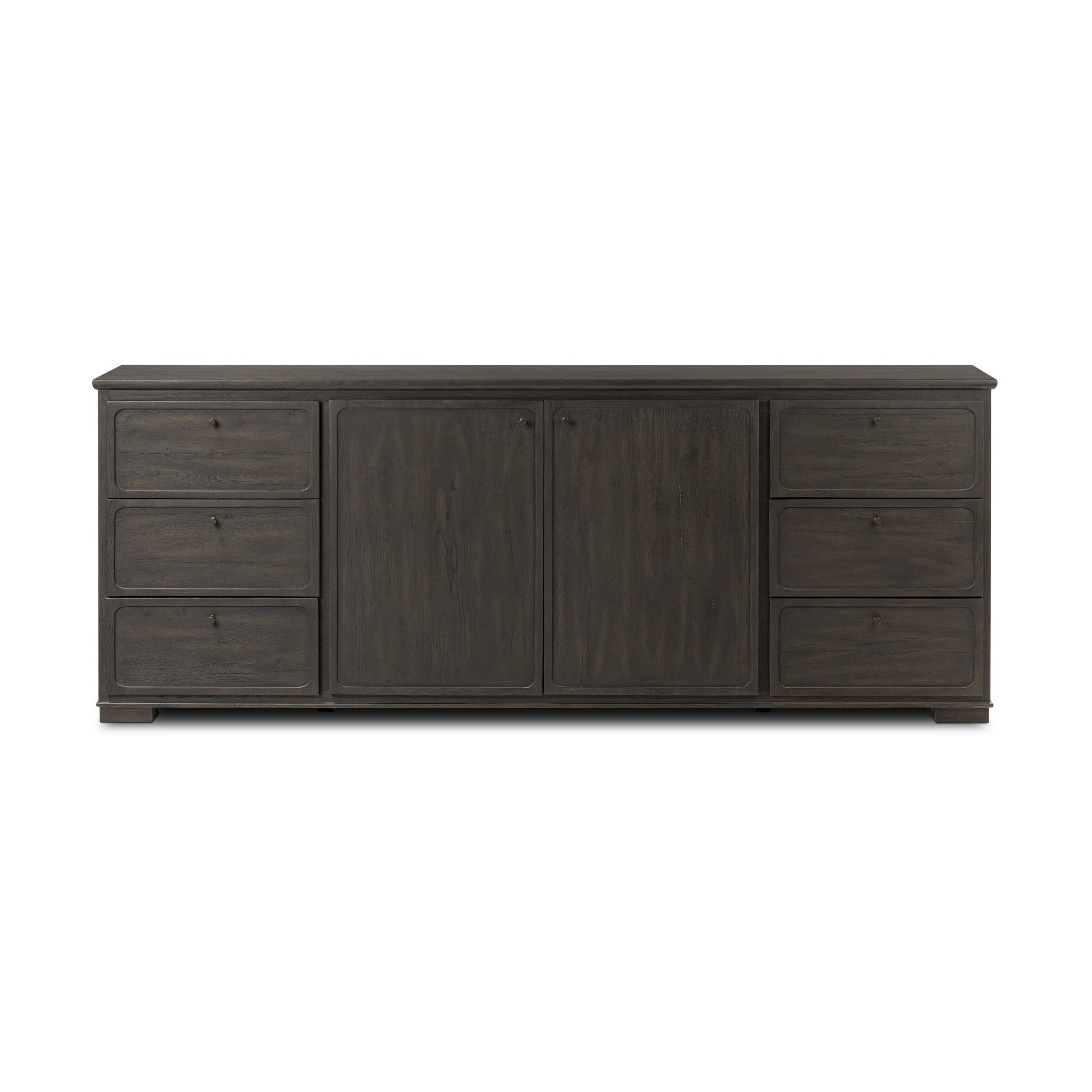 Leora Sideboard - Smoked Black Veneer - Image 0