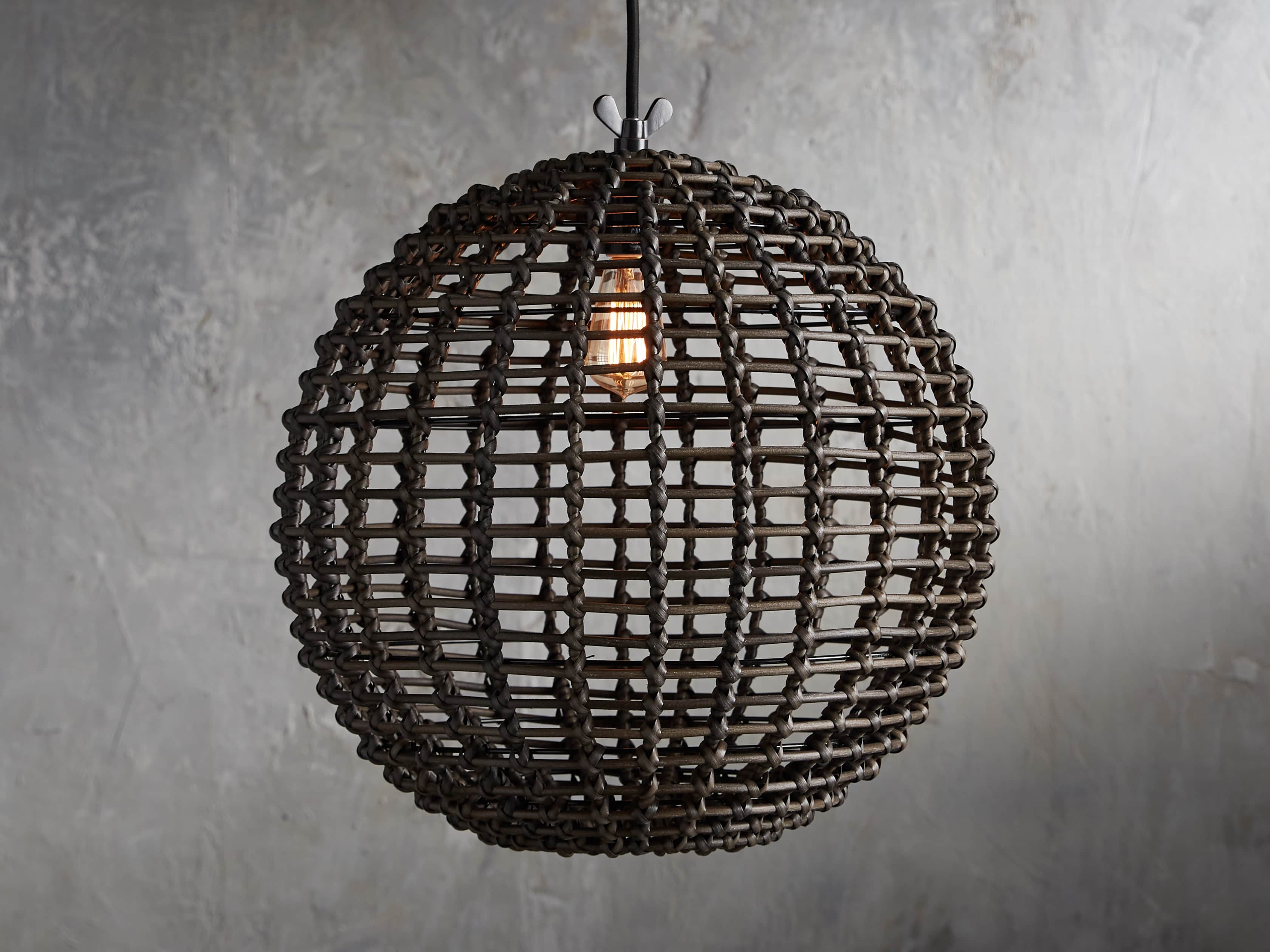 Coronado Outdoor Pendant in Metal Bronze - Image 0