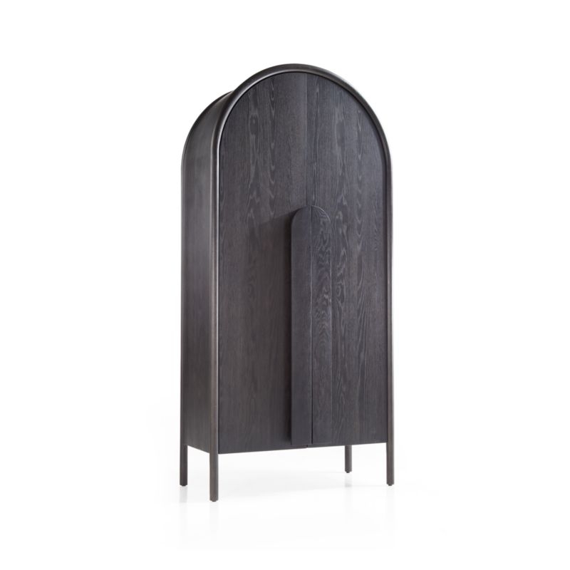Annie Charcoal Storage Cabinet RESTOCK Early June 2022 - Image 3