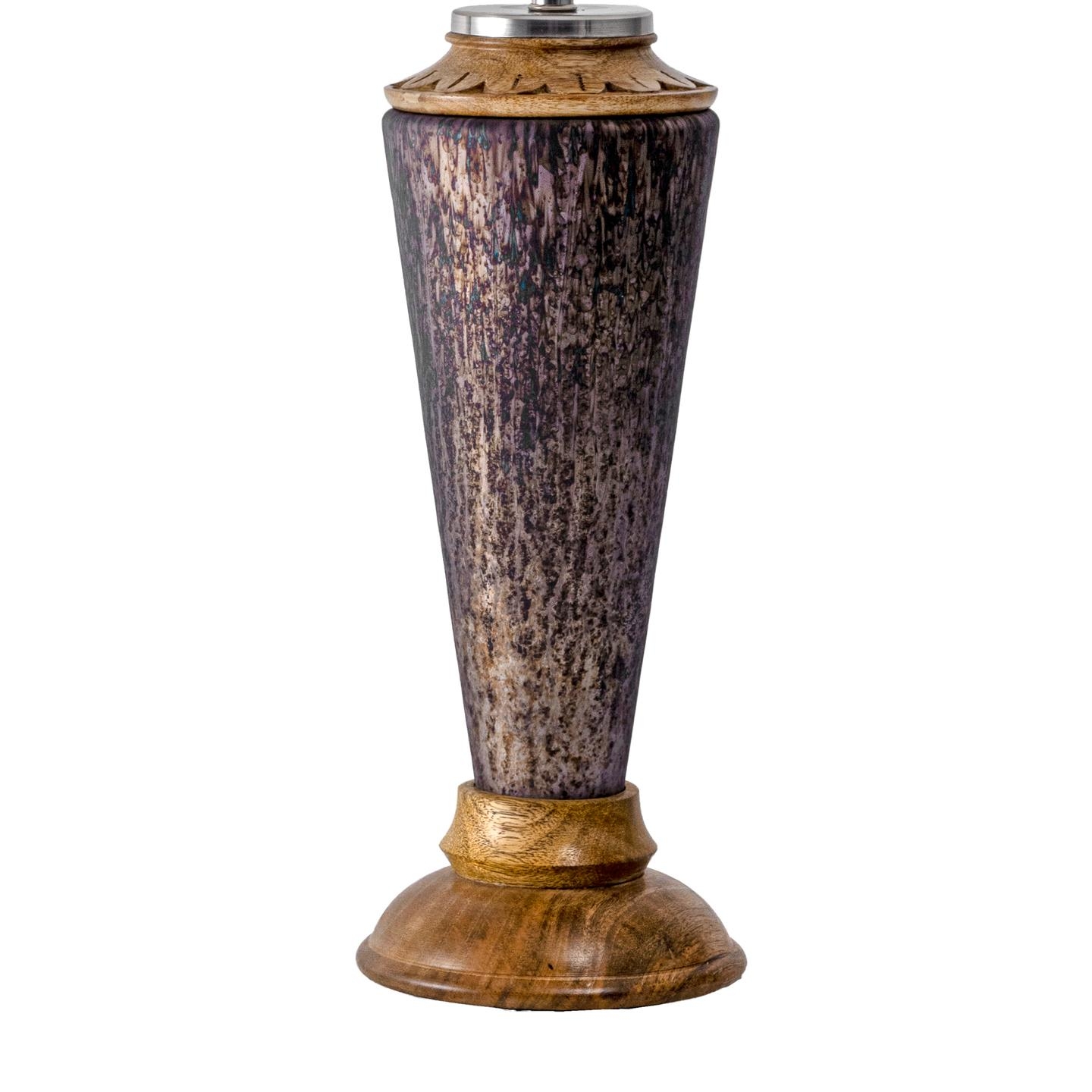 Novato 25" Wood Table Lamp - Image 3