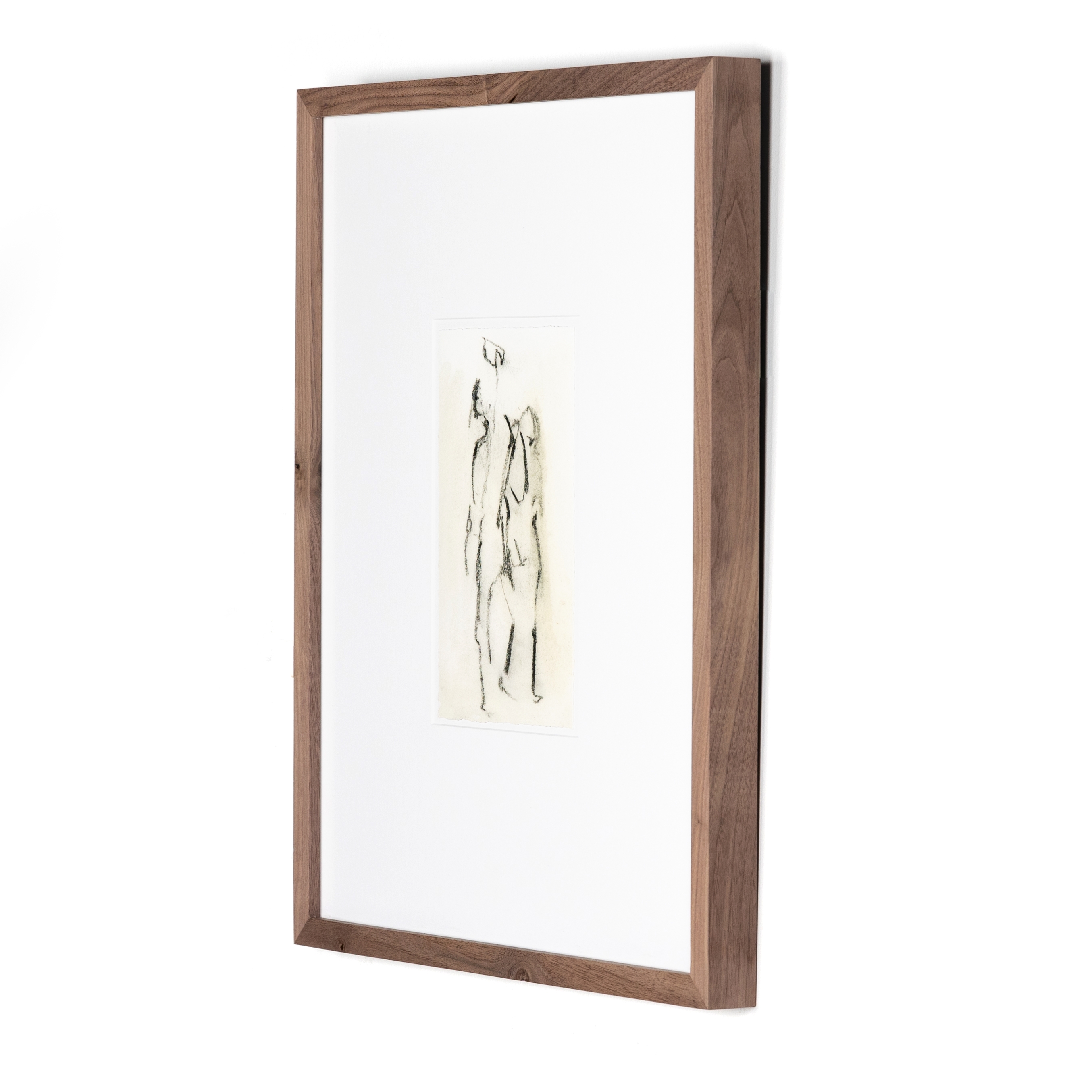 Figures I by Gold Rush Art Co - Rustic 1.5 Walnut - Image 3