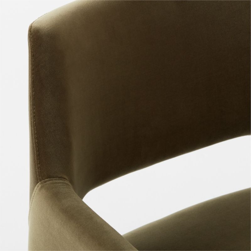 Foley Olive Green Dining Armchair Set of 4 - Image 5