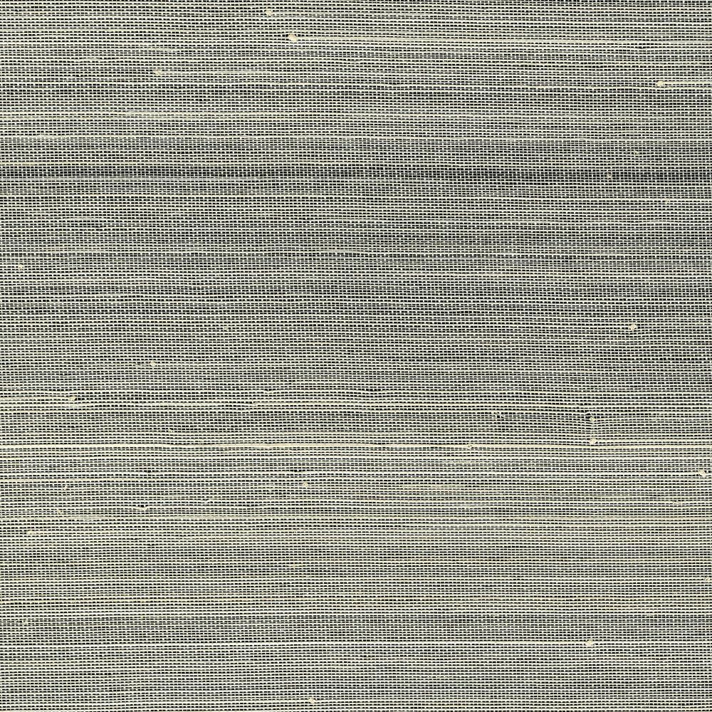 72 sq. ft. Hexi Grey Grass Cloth Wallpaper - Image 0
