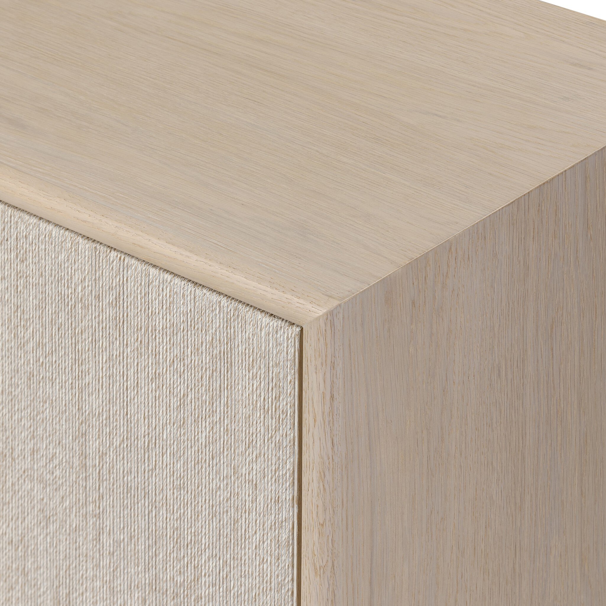 Rosenell Media Console - Natural Paper Cord - Image 7
