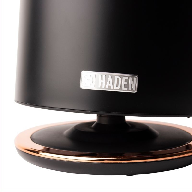HADEN Heritage Black and Copper Electric Tea Kettle - Image 4