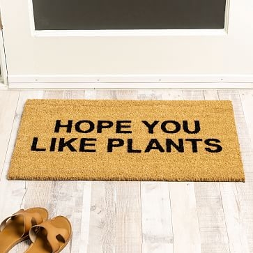 Hope You Like Plants Doormat - Image 1