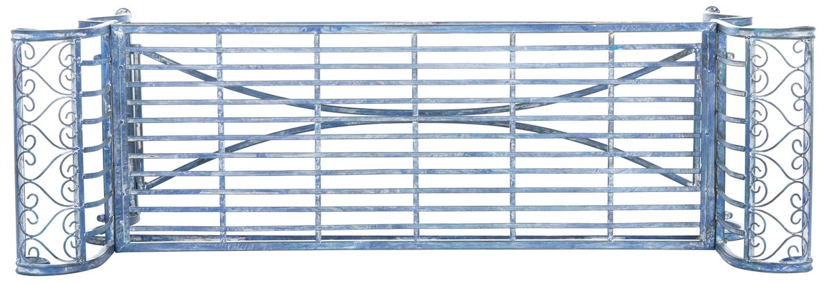 Brielle Bench - Mossy Blue - Safavieh - Image 4