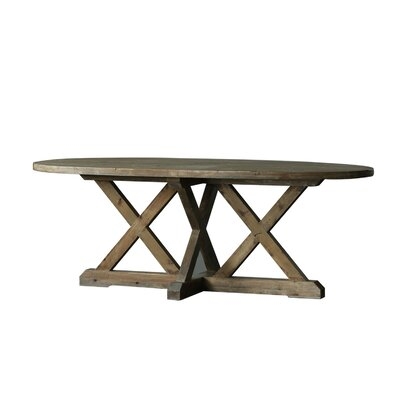 Kraft Fir Solid Wood Dining Table - Image 0