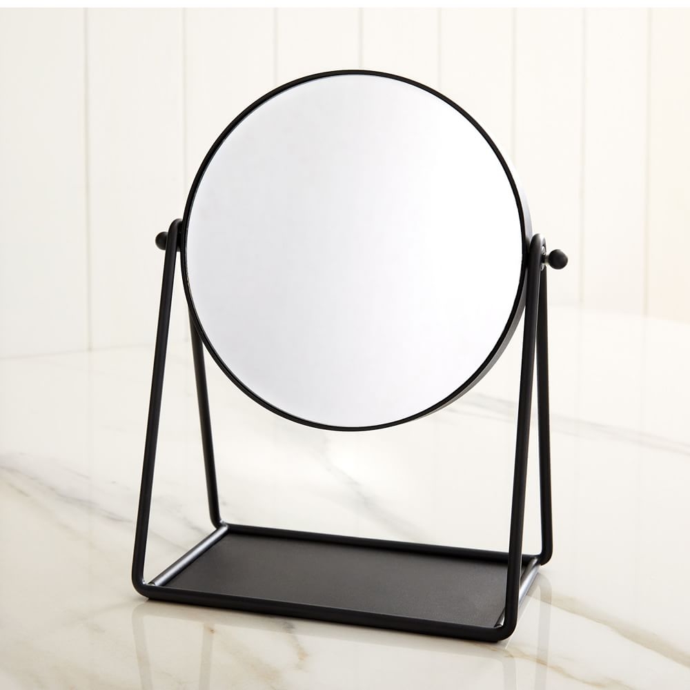 Caspian Vanity Mirror, Dark Bronze - Image 0