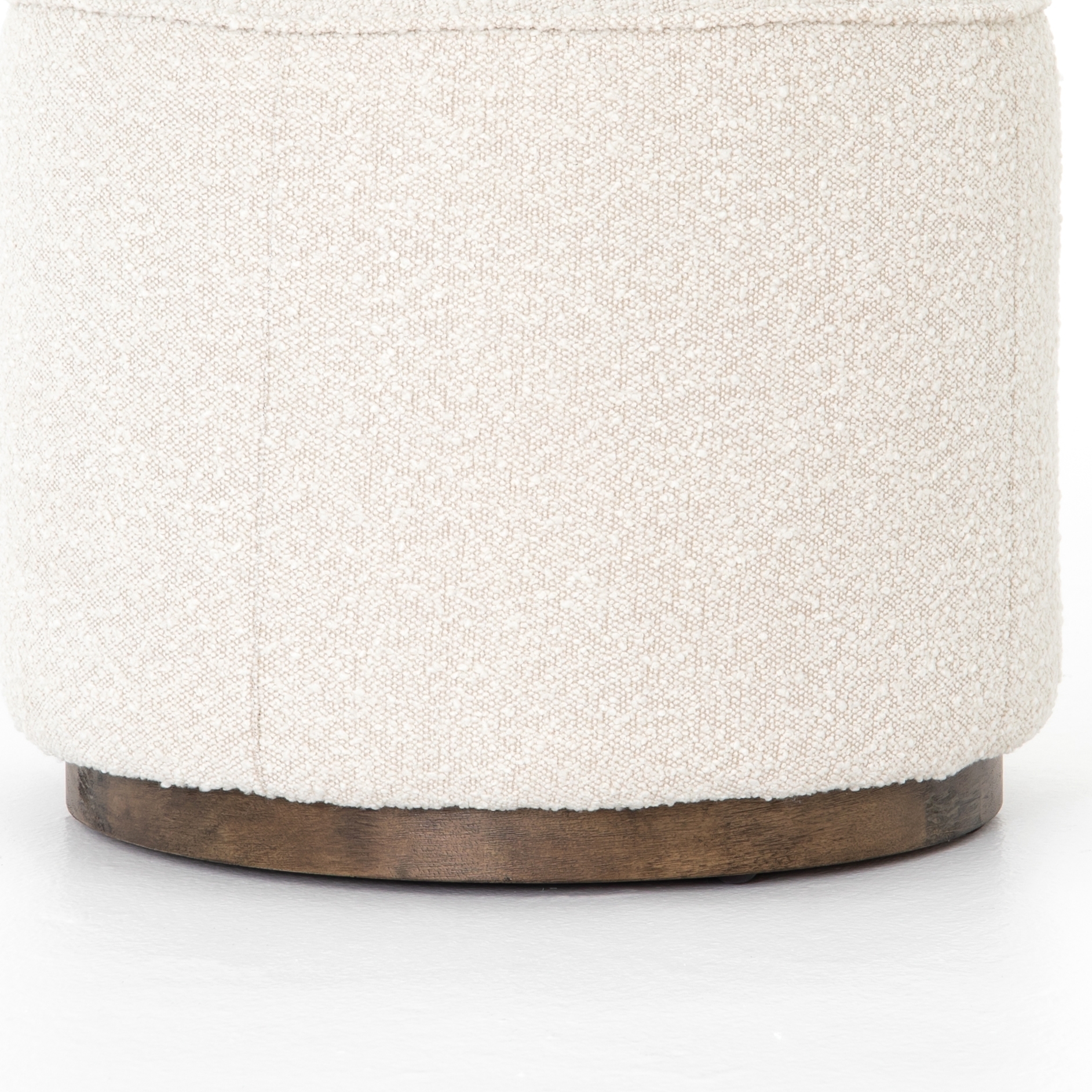 Sinclair Round Ottoman-Knoll Natural - Image 3