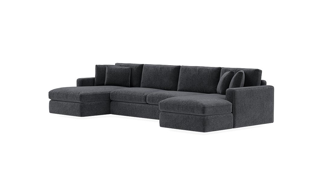James 3-Piece 4-Seat U Chaise Sectional - Image 2