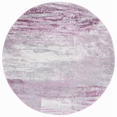 Coleraine Abstract Area Rug in Gray/Purple - Image 0