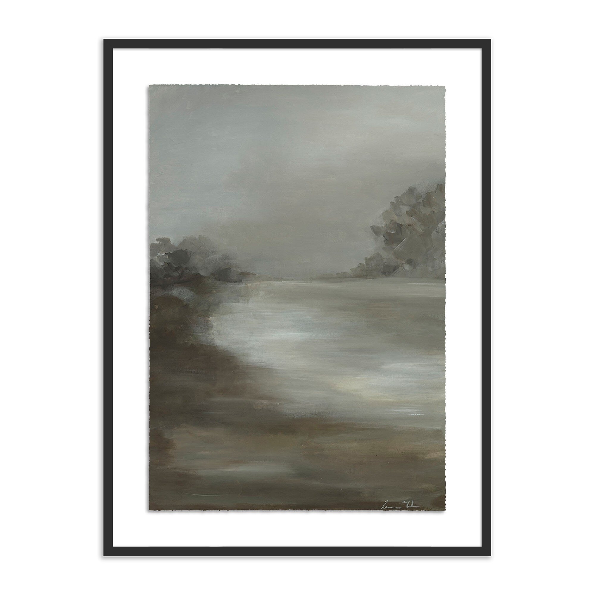 Morning II by Lauren Fuhr	 - Black 2.5 Maple - Image 0