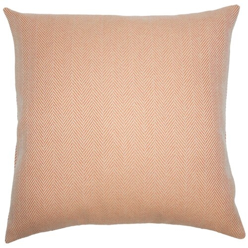 Square Feathers Barbados Retro Pillow Cover & Insert - Image 0