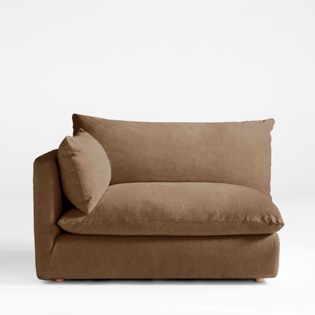 Unwind Left-Arm Slipcovered Chair - Image 0