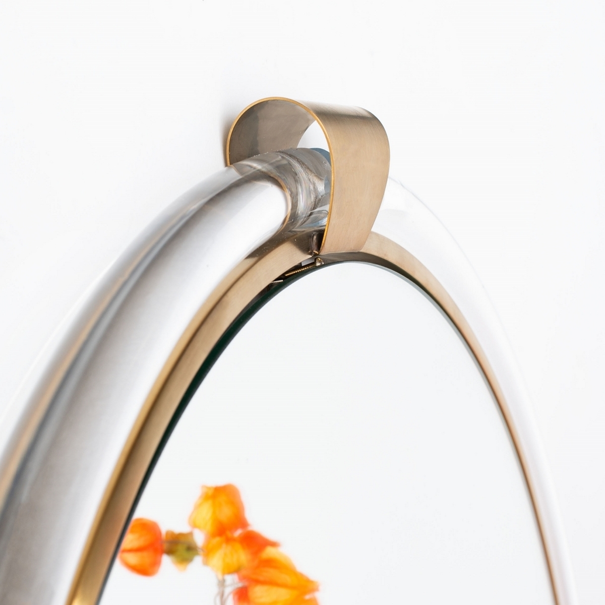 Donzel Acrylic Mirror - Brass - Image 2