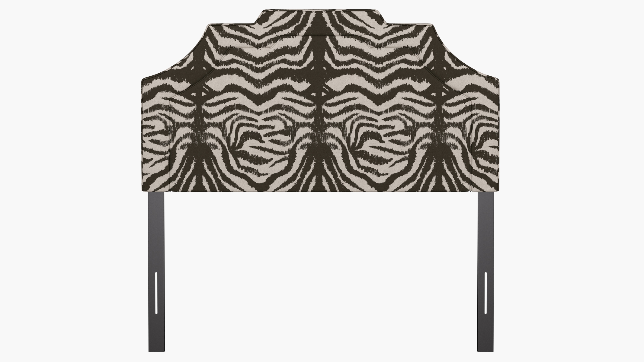 Art Deco Headboard, Zebra, Full - Image 1