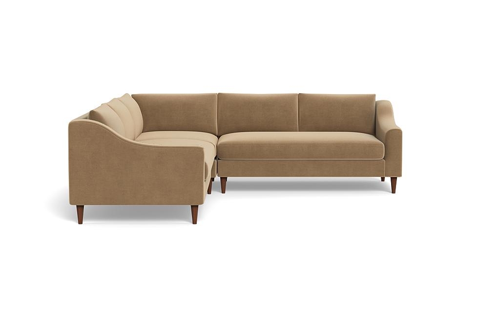 Saylor Slope Arm Corner 4-Seat Sectional Sofa - Image 0