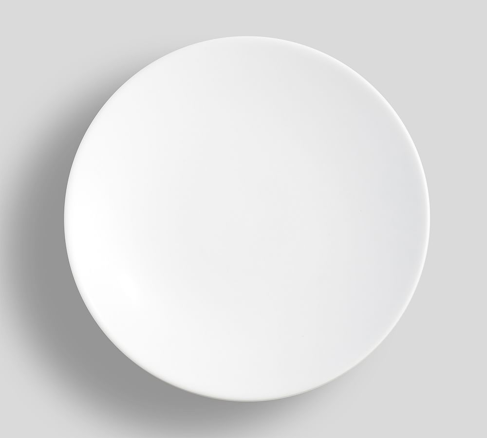 Mason Stoneware Salad Plates, Set of 4 - True White - Image 0