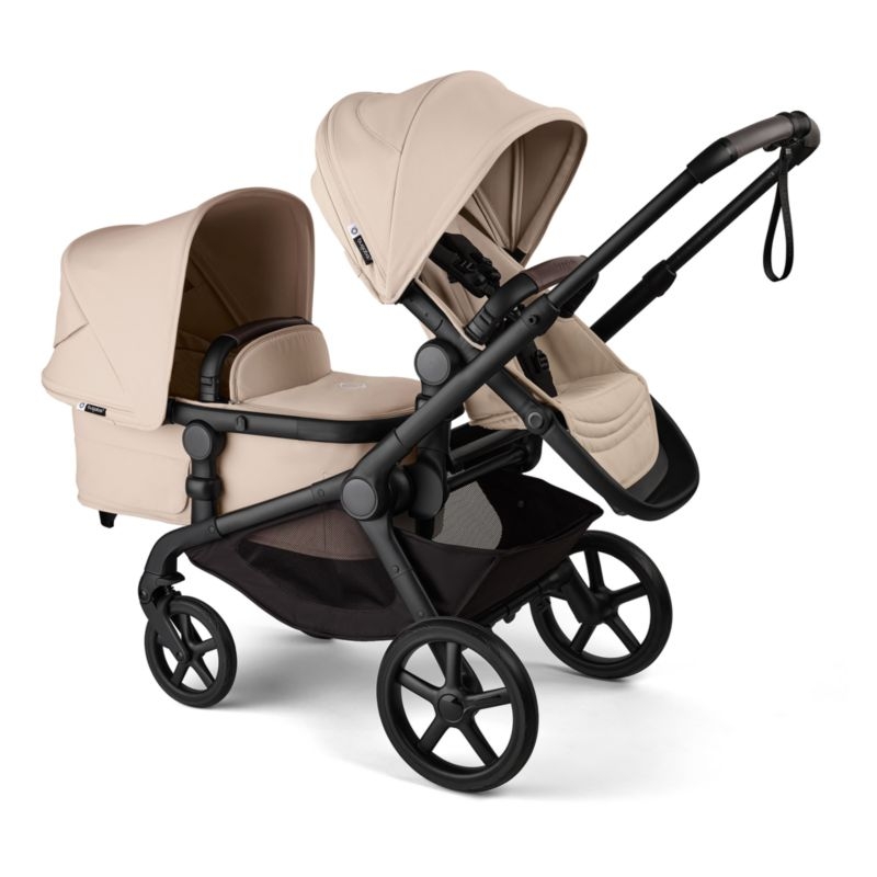 Bugaboo Kangaroo Complete Baby Stroller Desert Taupe Sibling Seat - Image 1
