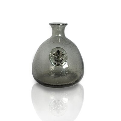 Lepage Smoke Gray 5" Indoor / Outdoor Glass Table Vase - Image 0
