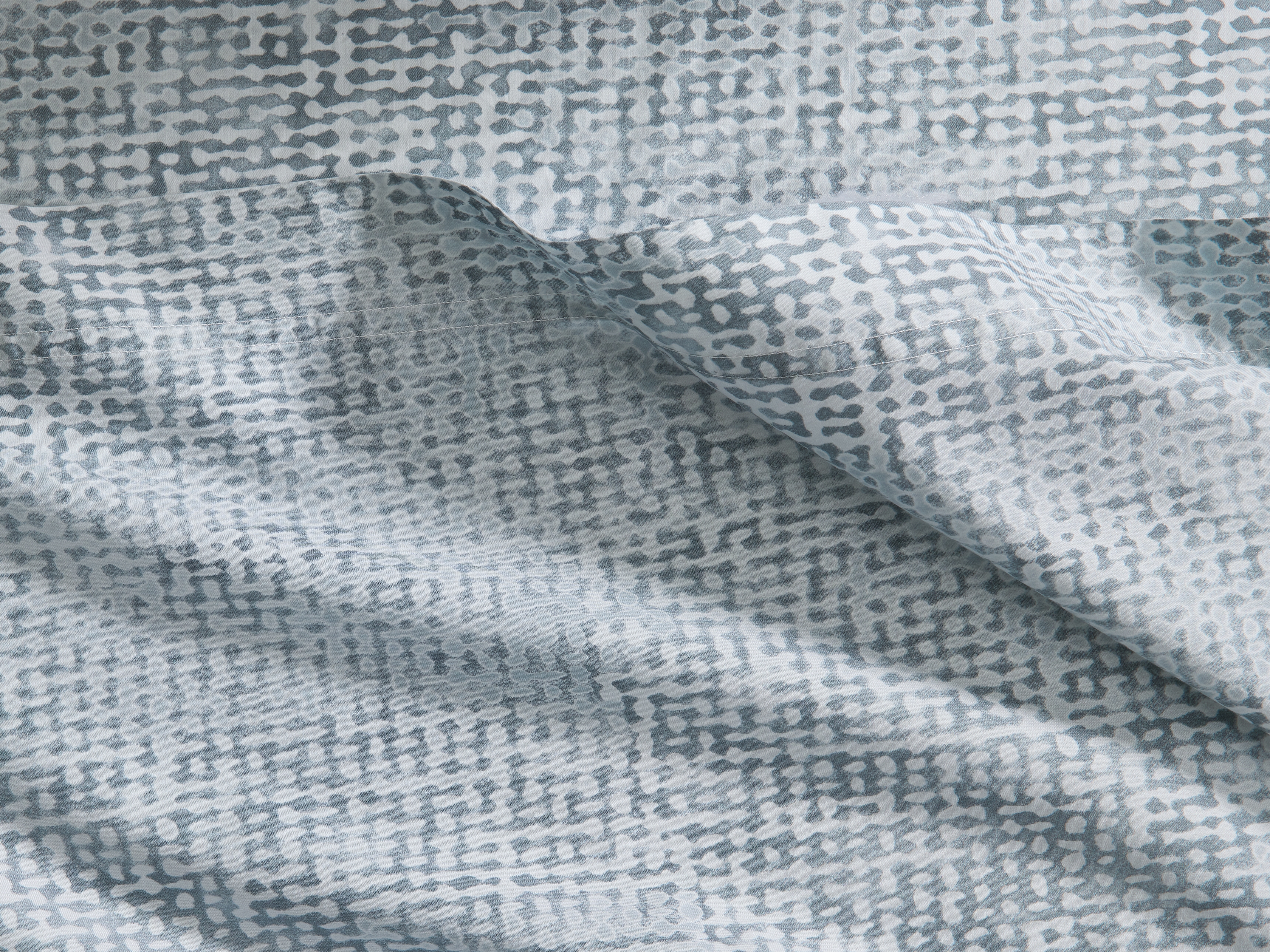 Roula Flat Sheet in Cotton Queen Blue  Sky  - Image 0