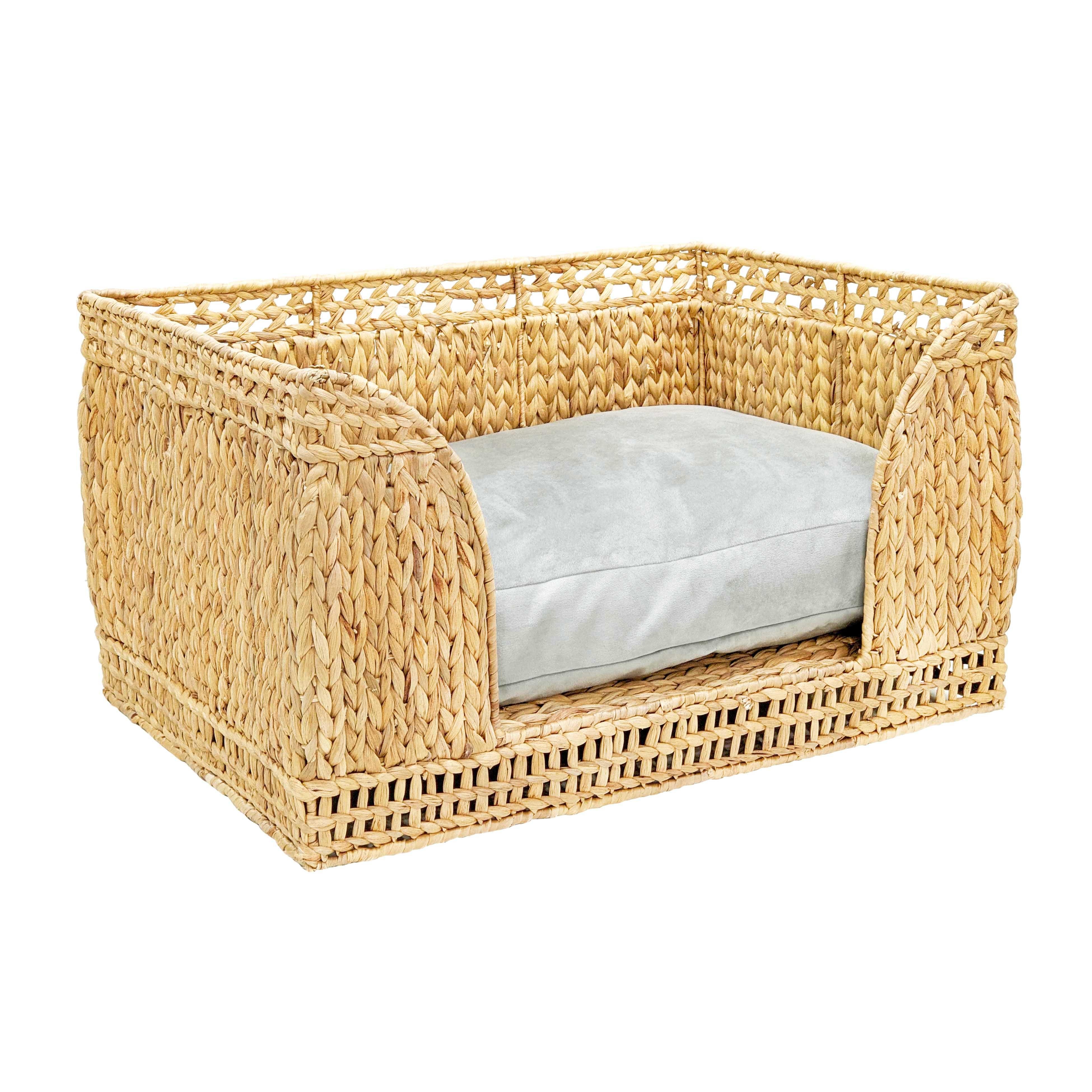 Milou Natural Rattan Small Pet Bed - Image 0