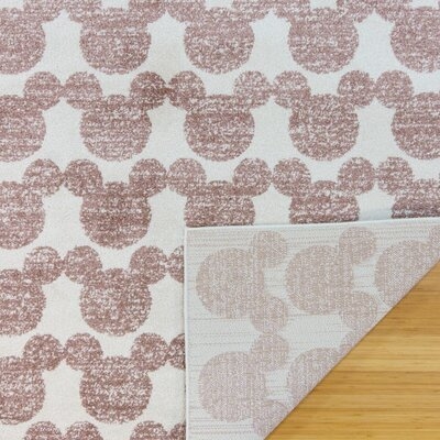 Mm New Style Tile Pink Area Rug (5'3" X 7') By Gertmenian - Image 0