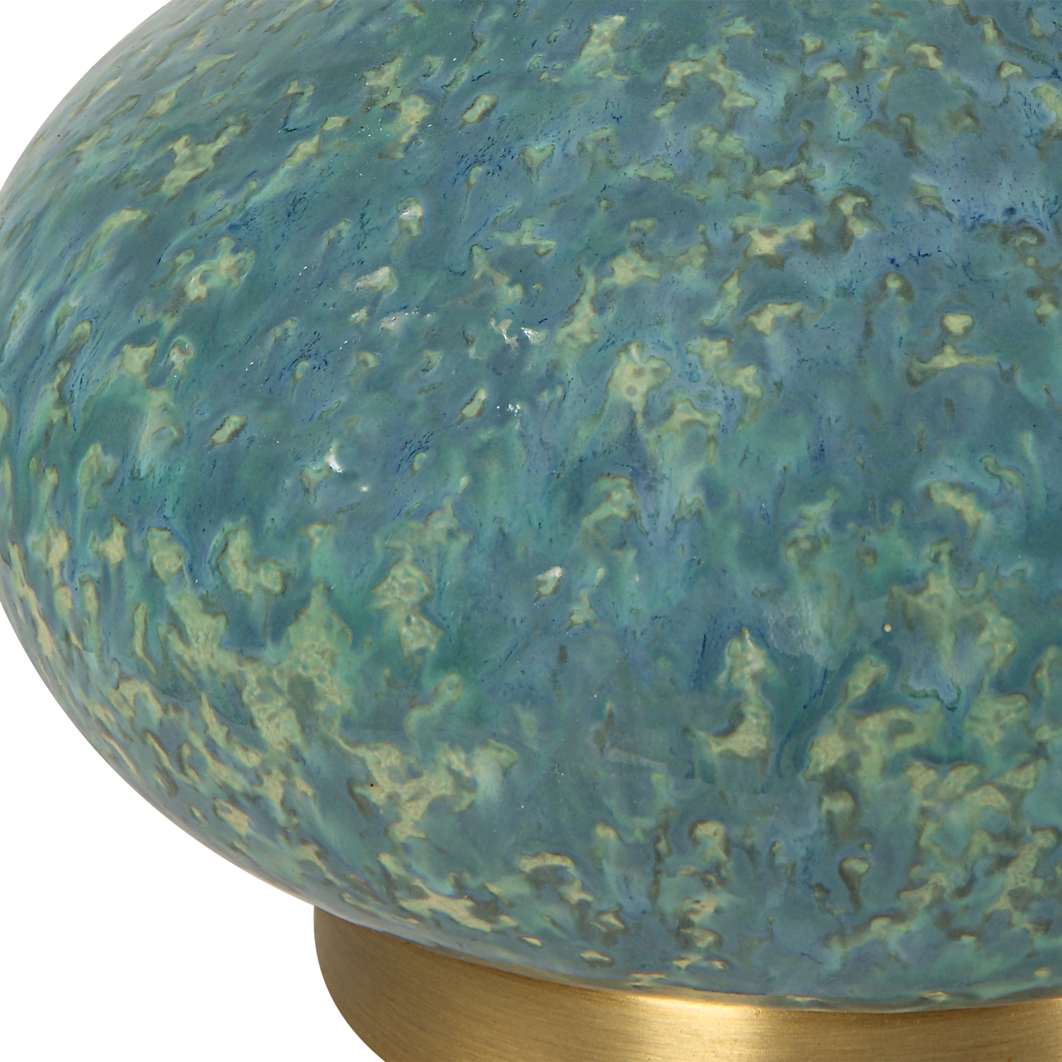 Kaimana Aged Blue Buffet Lamp - Image 6