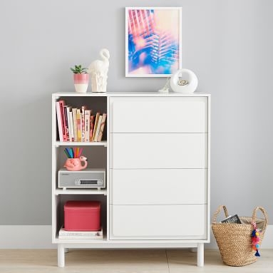Tilden 3-Drawer Dresser, Simply White - Image 1
