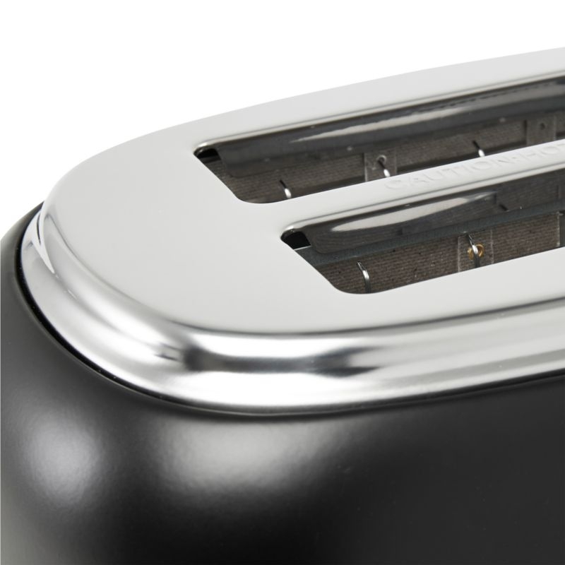 HADEN Heritage Black and Chrome 2-Slice Toaster - Image 4