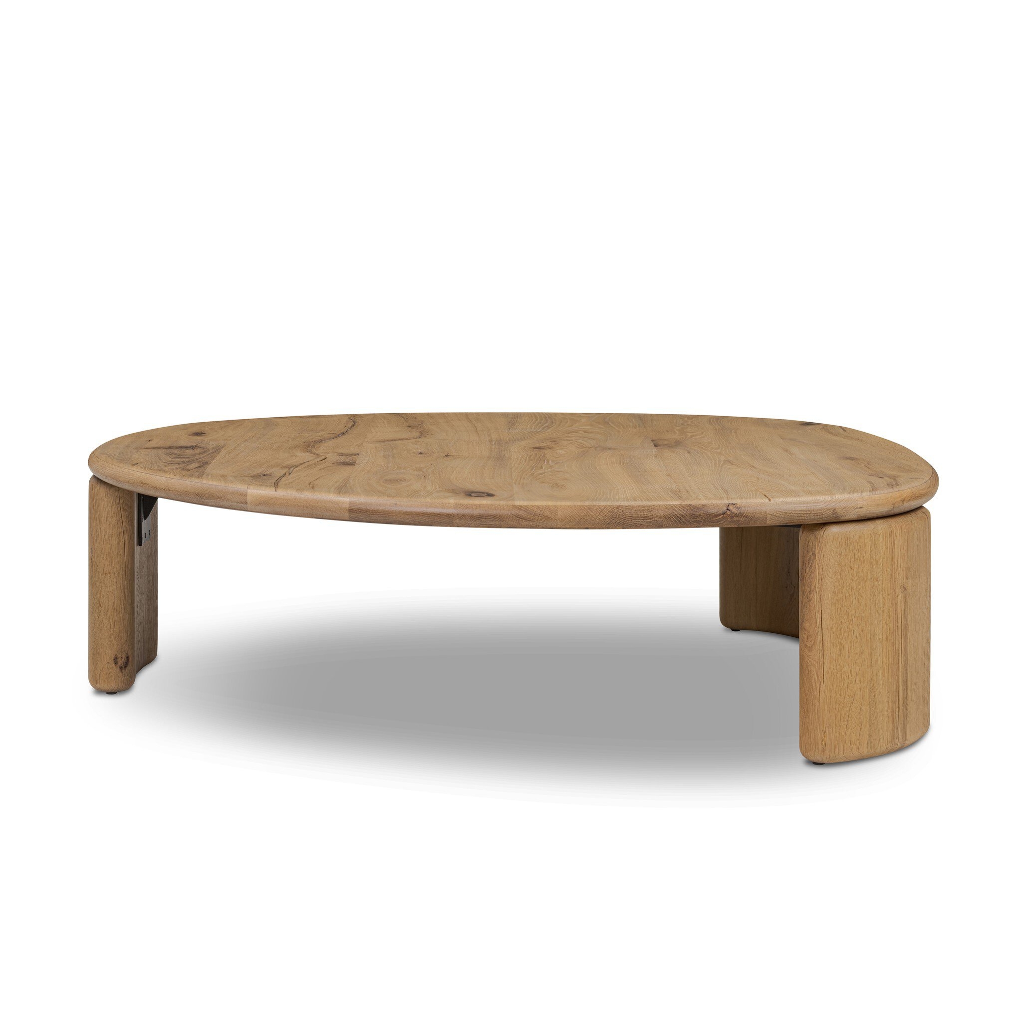 Falco Nesting Table - Natural Reclaimed French Oak - Image 2