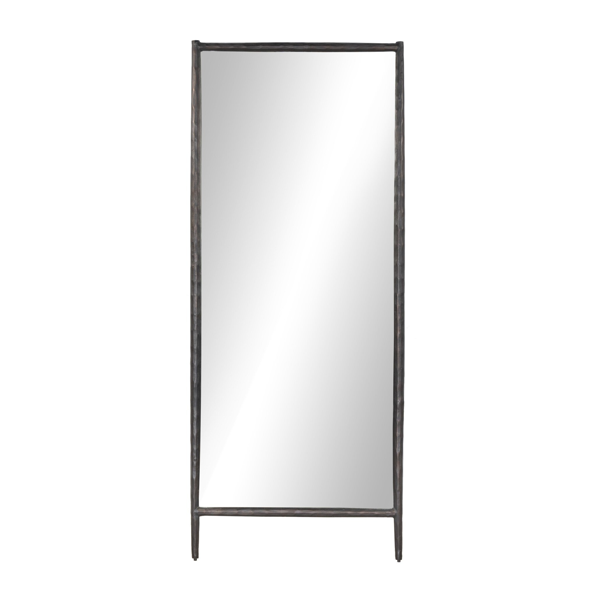 Tapered Floor Mirror - Bronzed Aluminum - Image 6