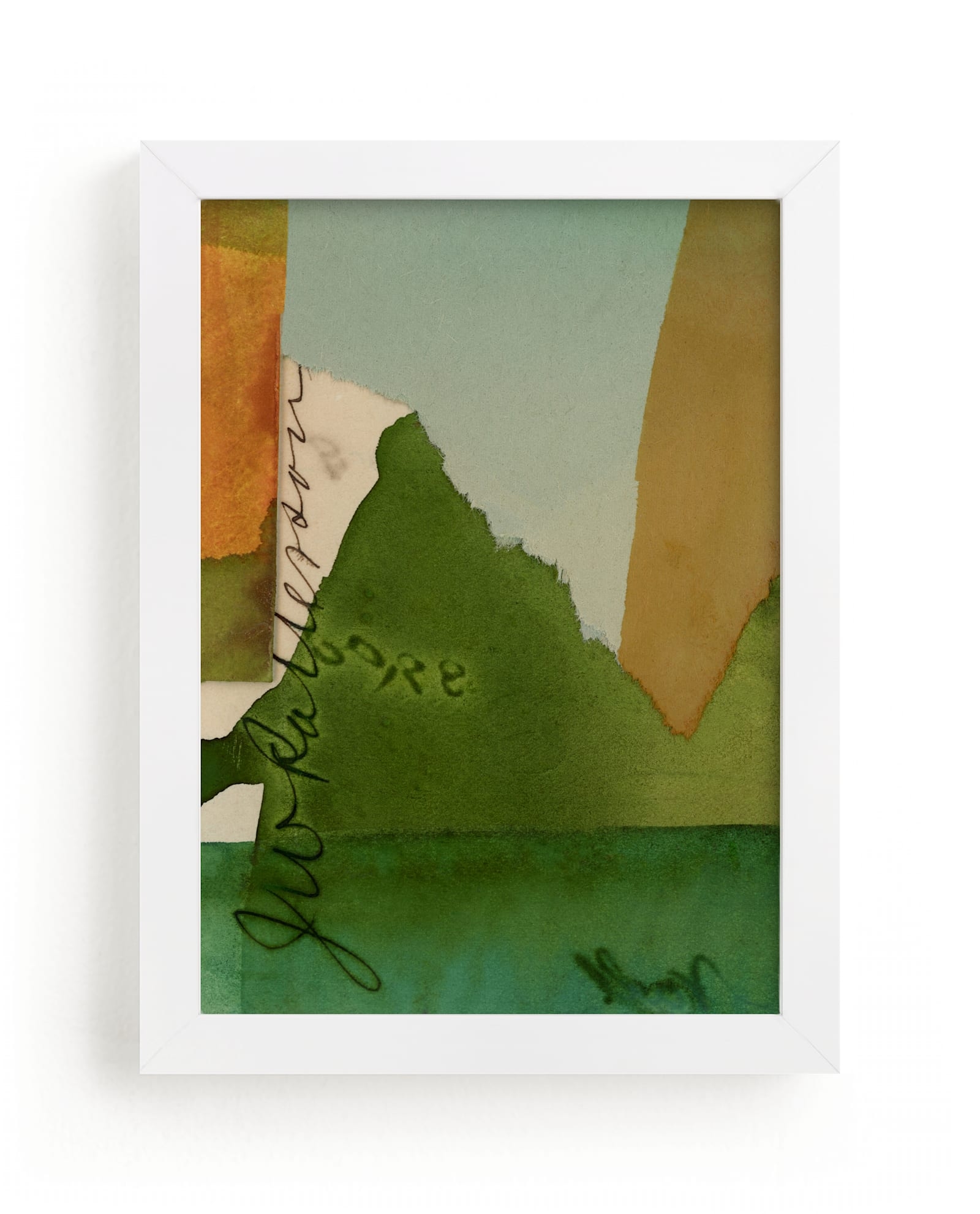 Aqua Hills I Limited Edition Fine Art Print 2 - Image 0