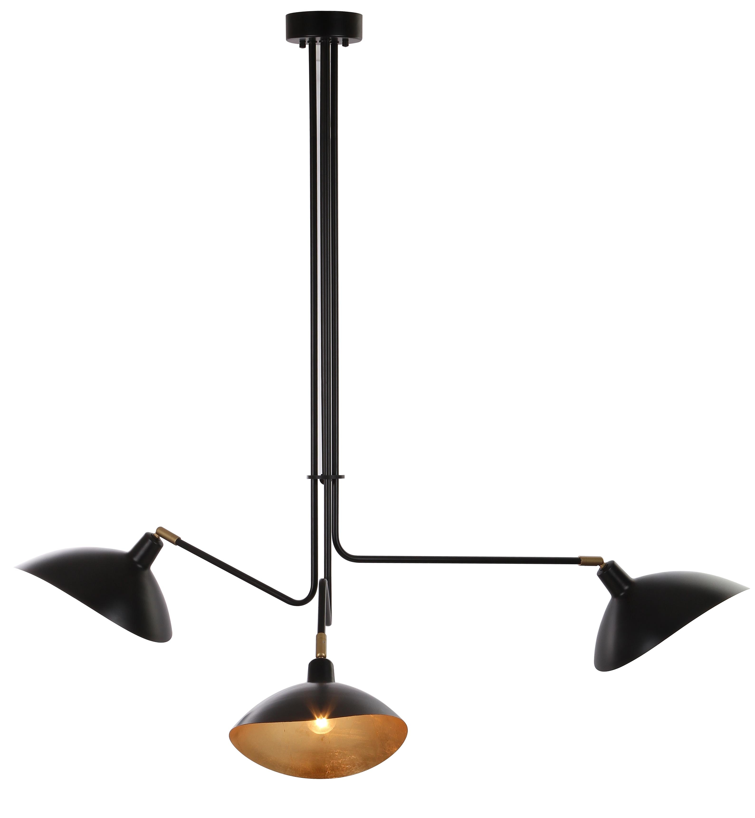 Lewis Metal Pendant Lamp - Black - Image 1