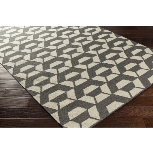 Rivington Beige Indoor 2'6" x 8' Handmade Rug - Image 1