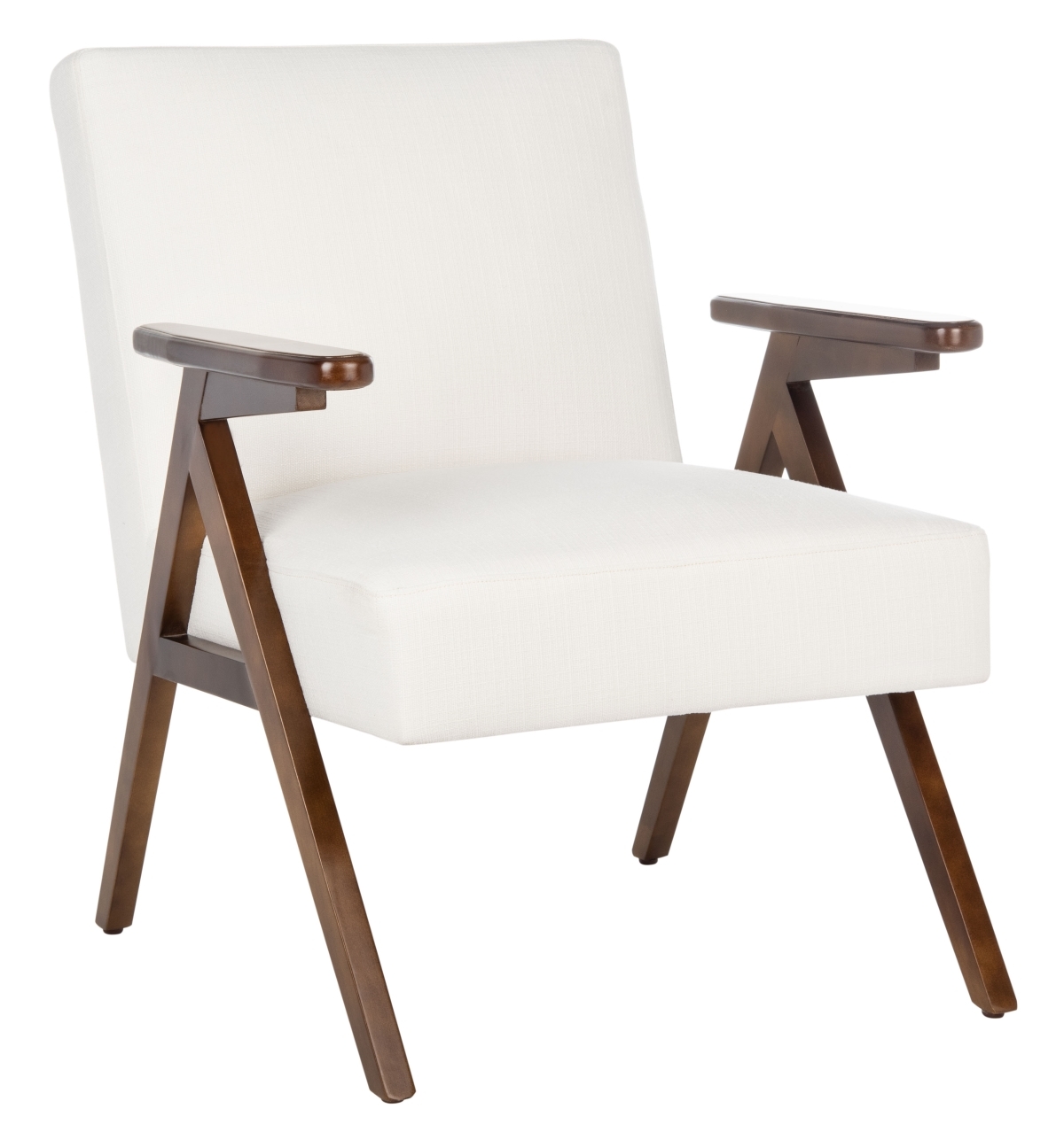 Emyr Arm Chair - White - Safavieh - Image 6