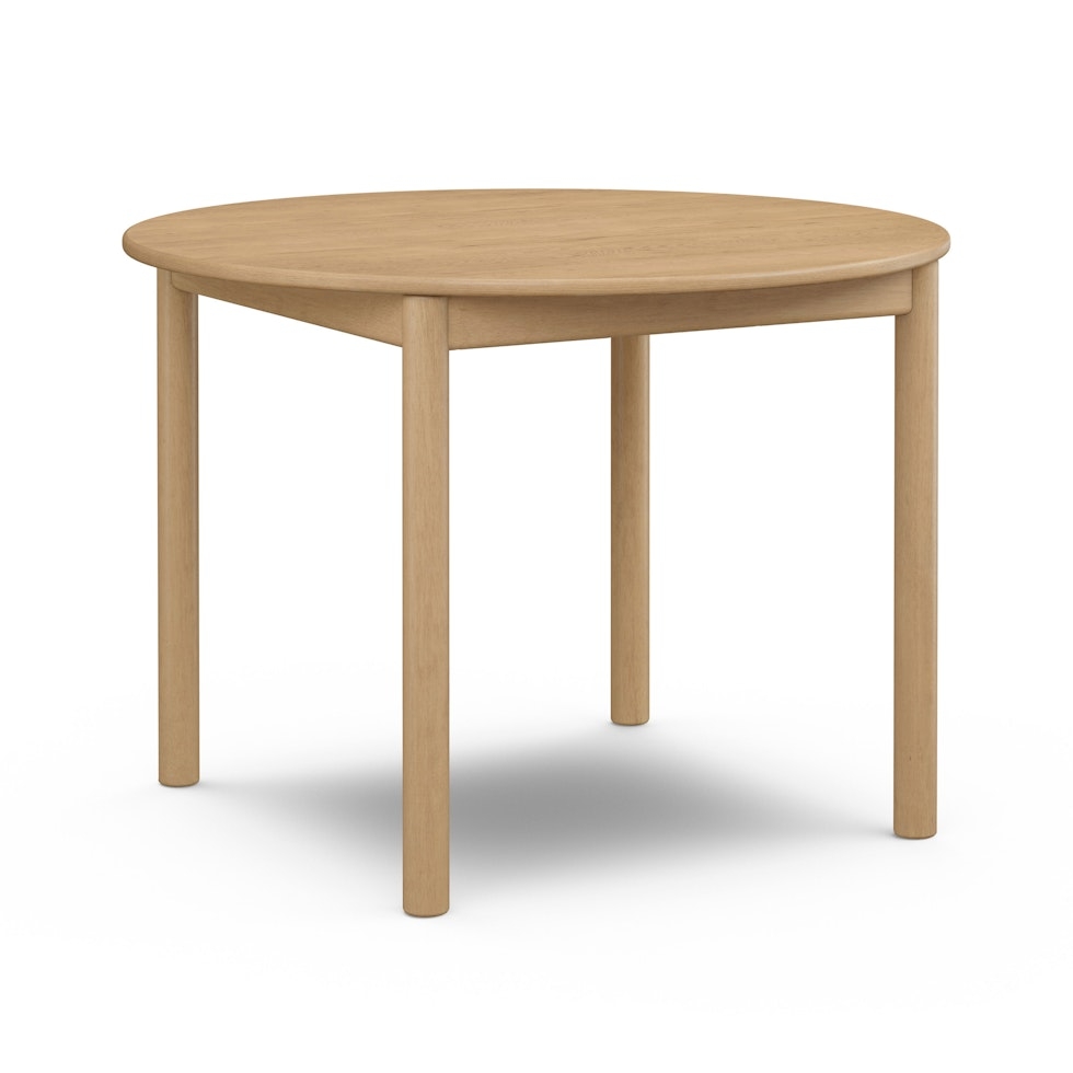 Heidi 42" Round Dining Table - White Oak - Image 0