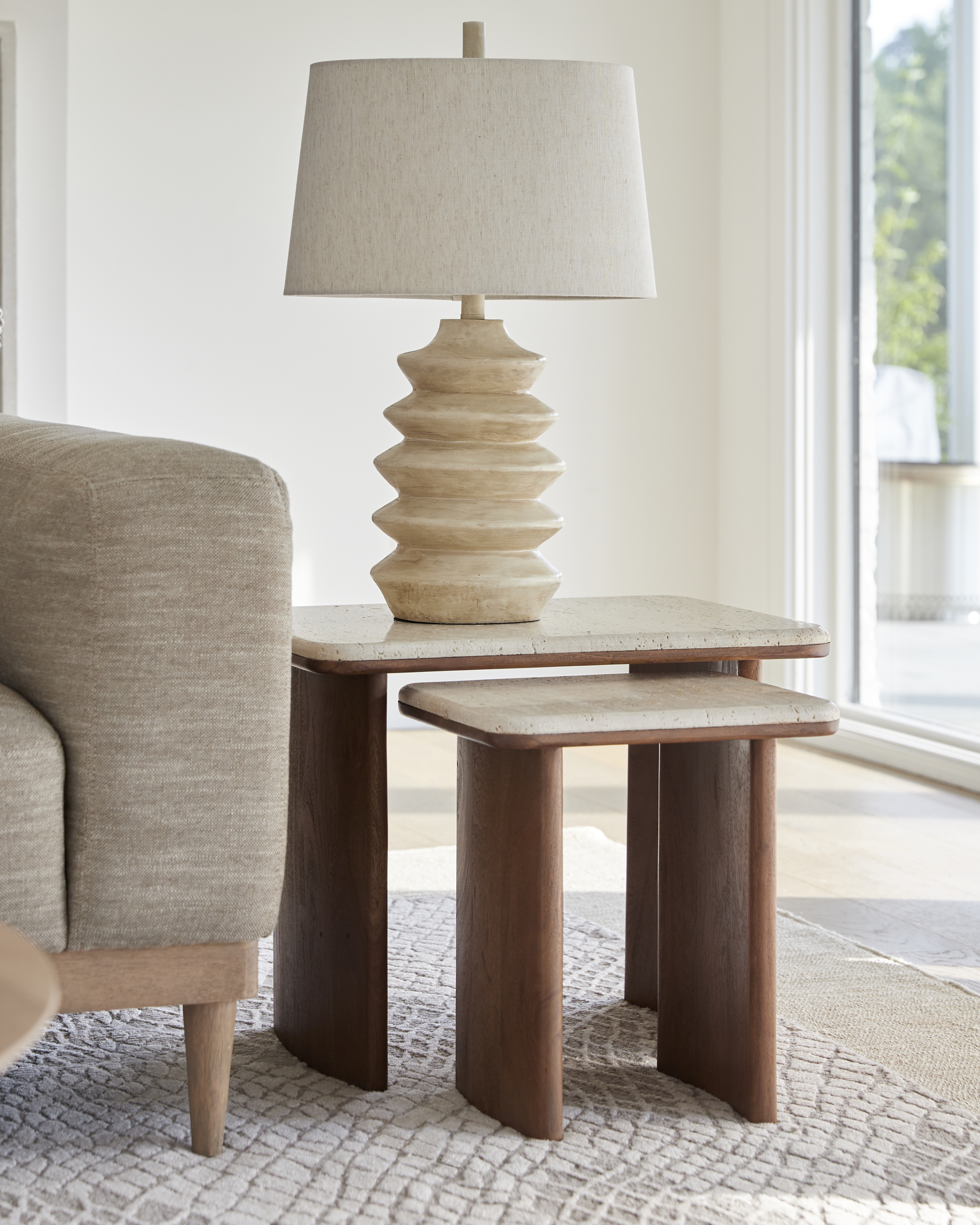 Livabliss Arrietty  Painted 26"H x 16"W x 11"D Accent Table Lamp - Image 1