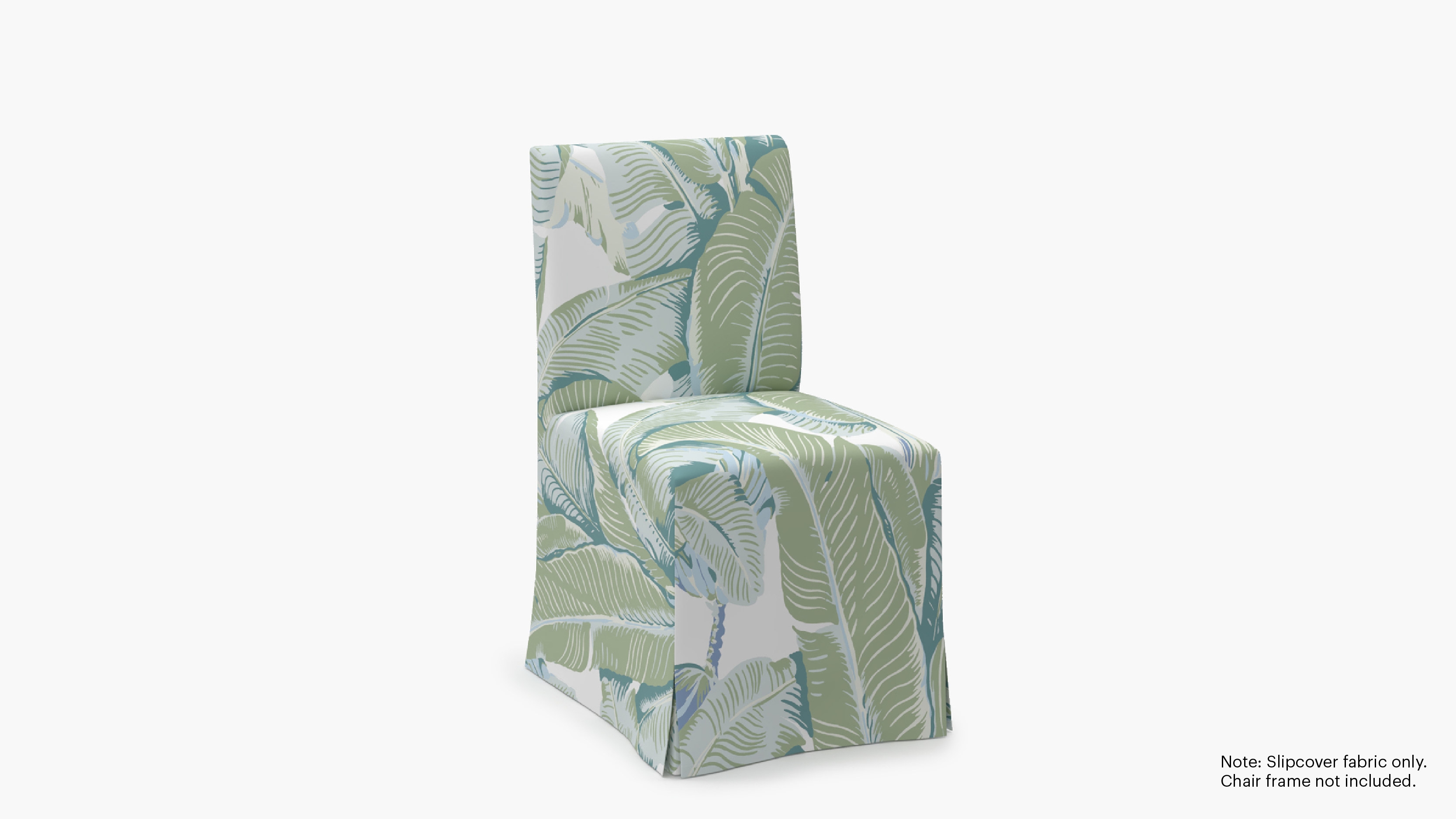 Slipcovered Signature Dining Chair - Cover Only, Pistachio Martinique® - Image 1