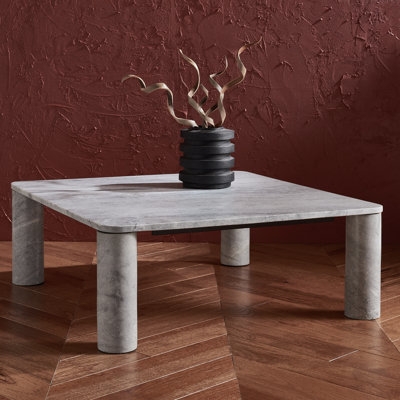 Alenah Square Marble Coffee Table - Image 0