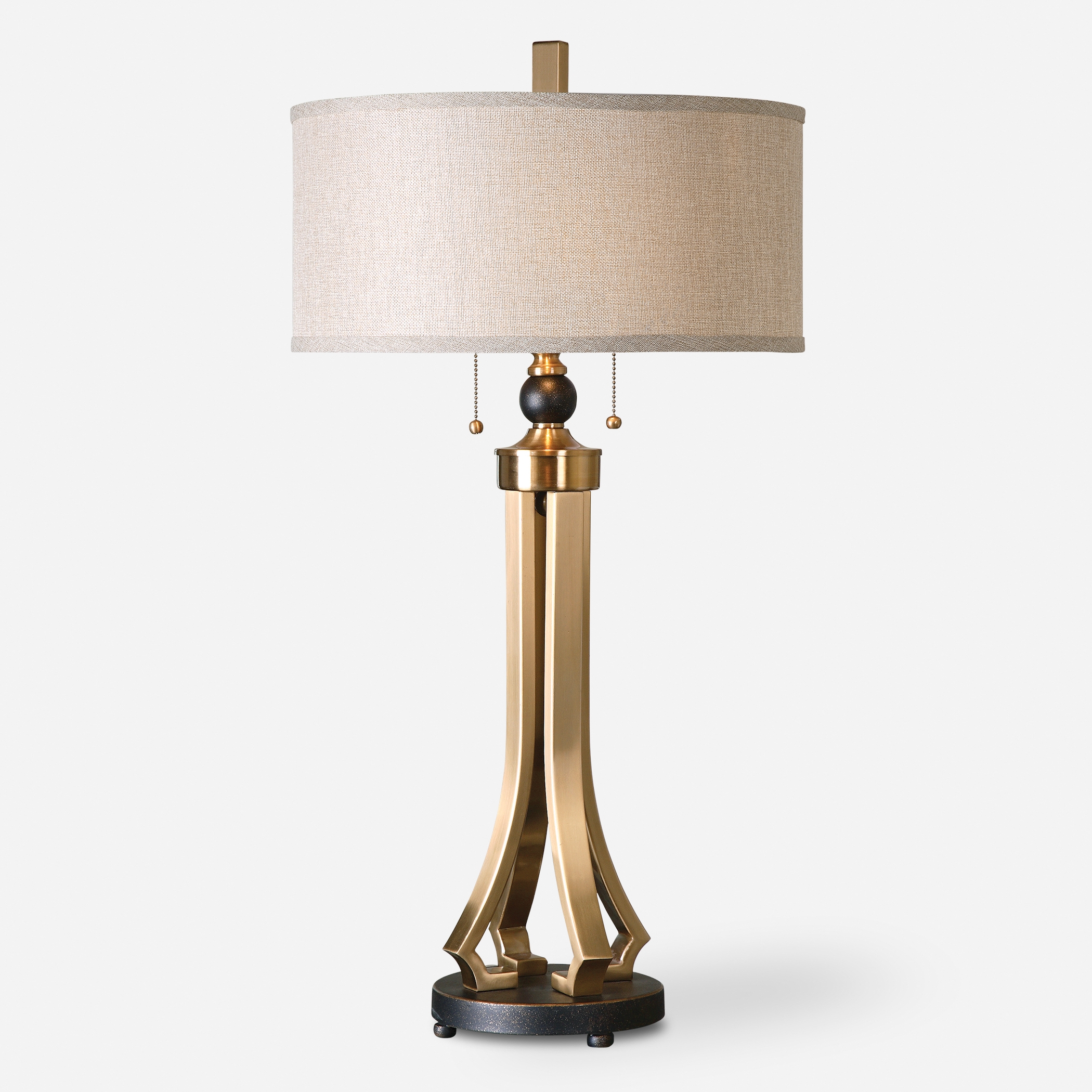 Selvino Brushed Brass Table Lamp - Image 0