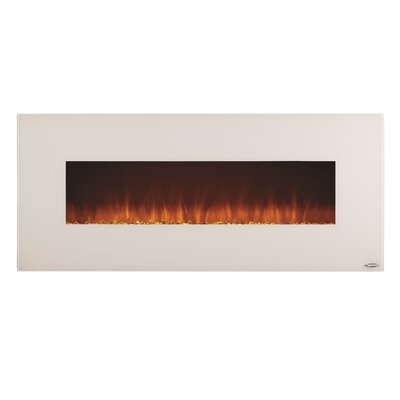 Lauderhill Wall Mounted Electric Fireplace // White - Image 0