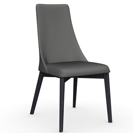 Calligaris Etoile Upholstered Dining Chair with Wooden Legs - Image 0